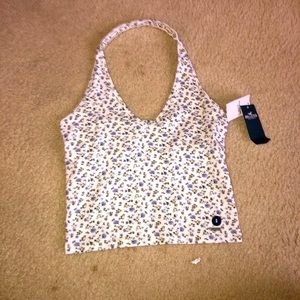 A halter crop top that is to cute to not get